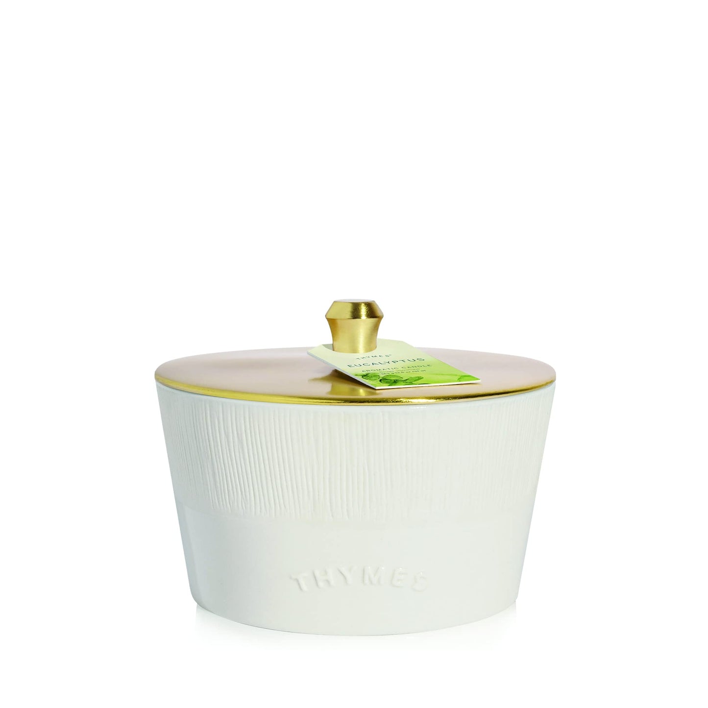 Thymes 3-Wick Candle with Lid - Eucalyptus - 13.5 Oz