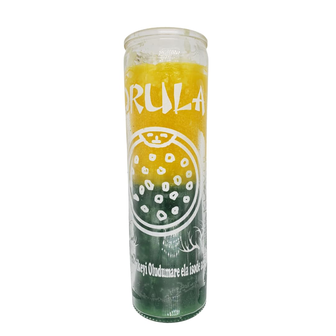 Orula 2 Color Ritual Candle/Orula