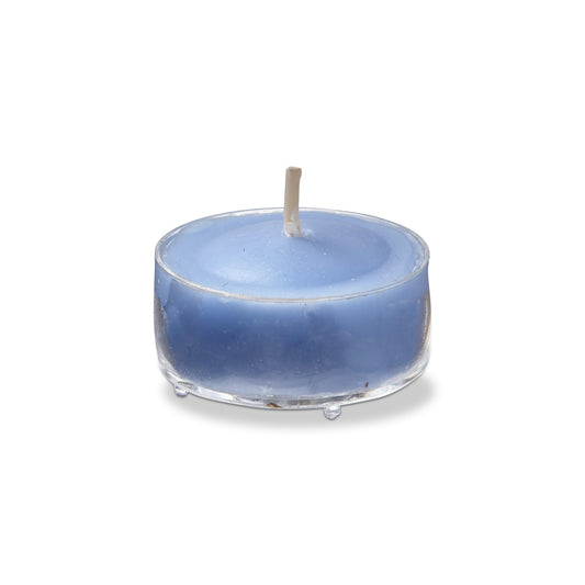 tag Color Studio Tealight Candles Set of 8 Blue Smokeless Paraffin Wax Burn Time 3 Hrs Tealight Blue