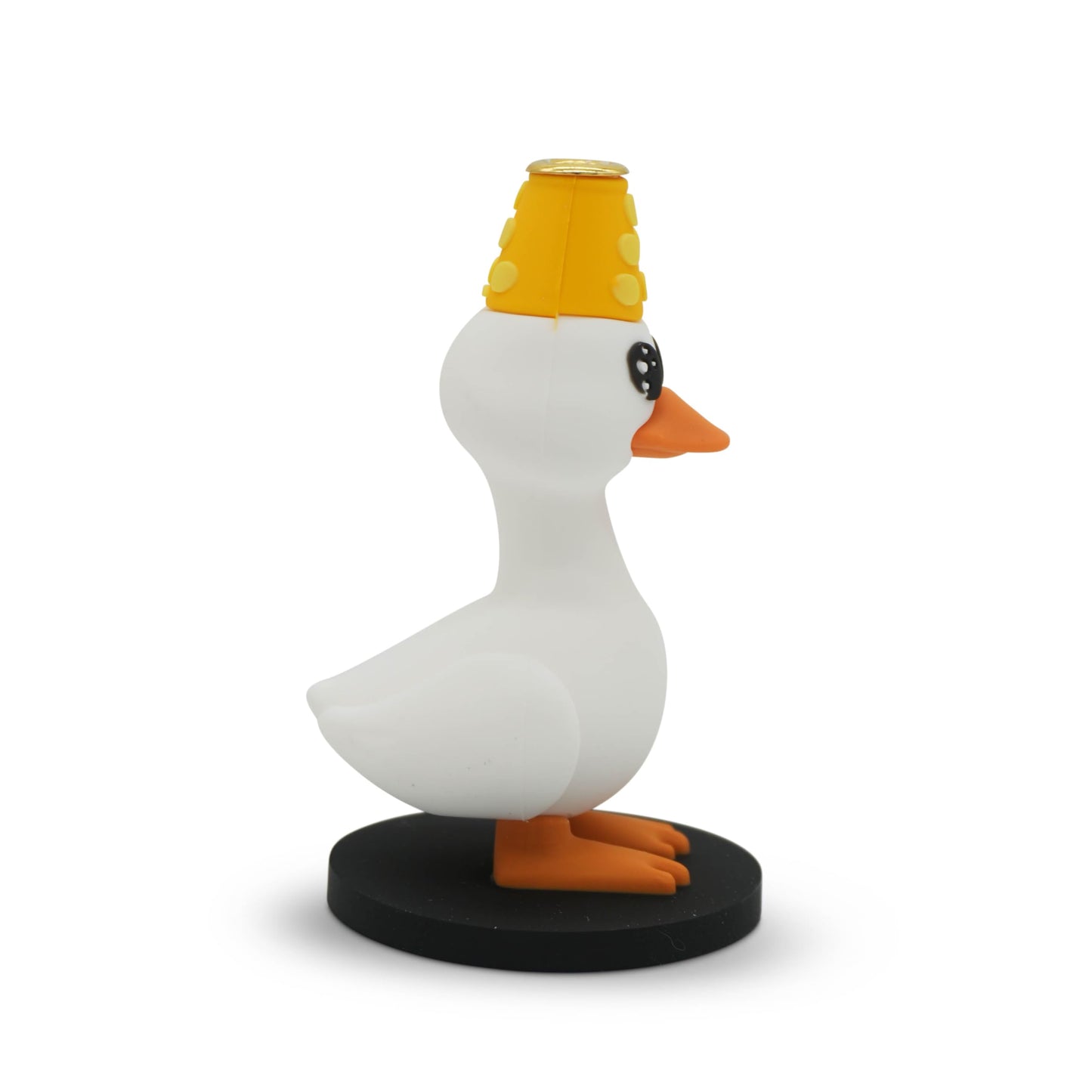 GOOFBALLS Funny Birthday Candle Holder – Humorous Party Decoration & Gag Gift – Quirky Cake Topper for Adults & Friends - Silly Goose