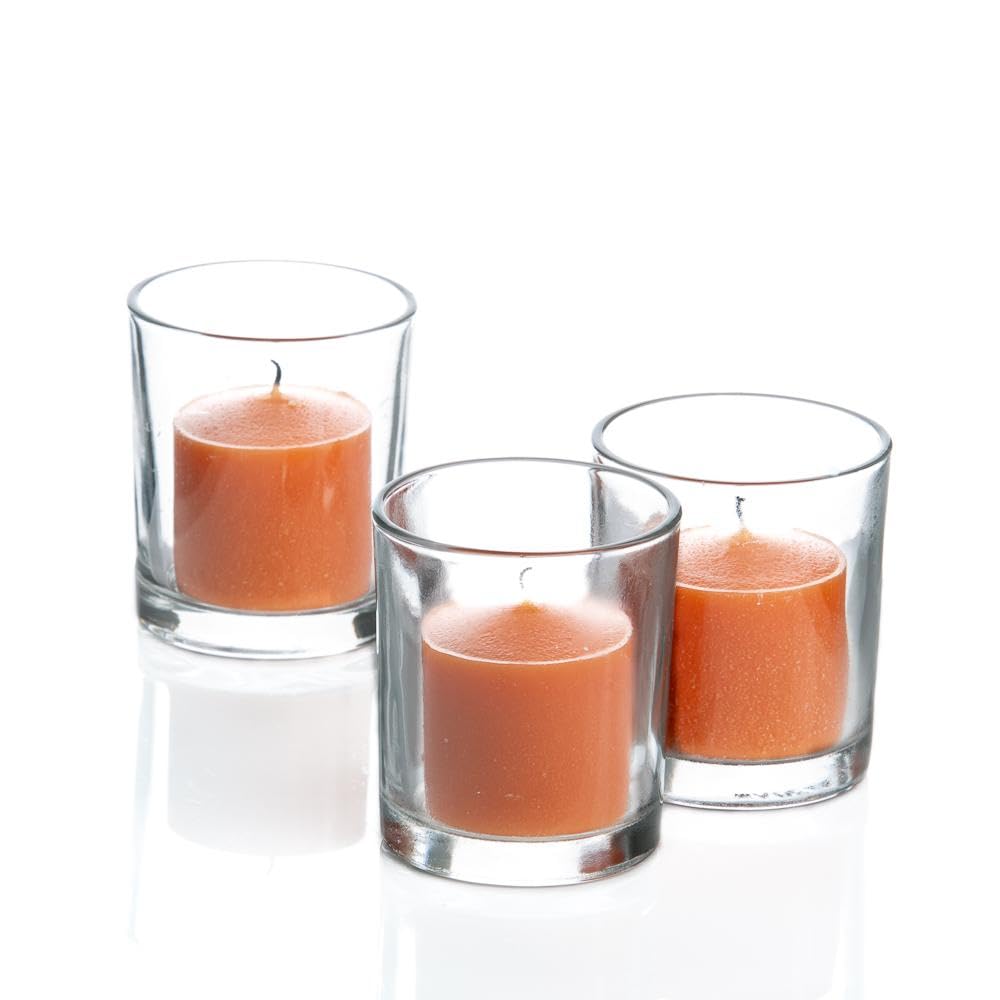 Richland® Votive Candles Orange Unscented 10 Hour Burn Set of 144
