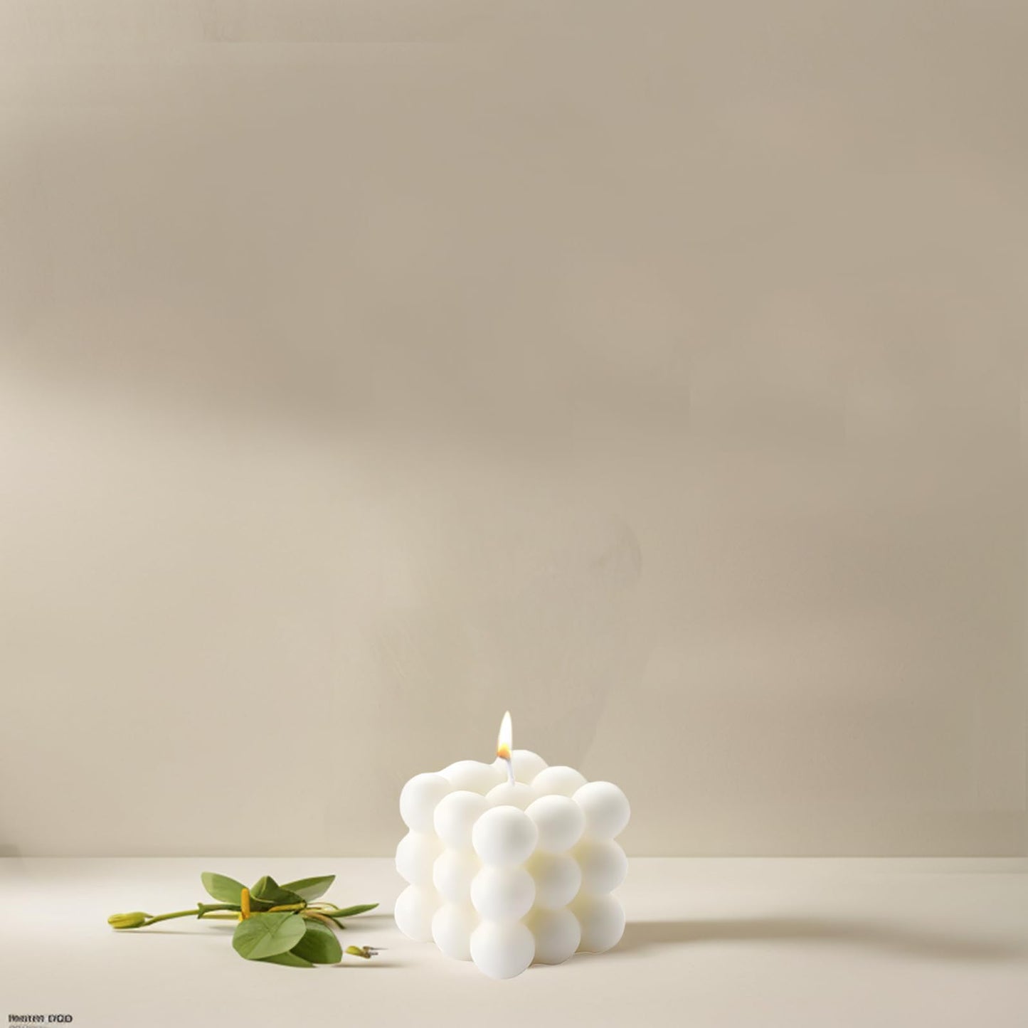 2PCS Bubble Candle, Cube Soy Wax Bubble Candles, Handcrafted Natural Scented Aesthetic Bubble Candle Set for Home Bedroom Decor, Birthday Mothers Day Gifts