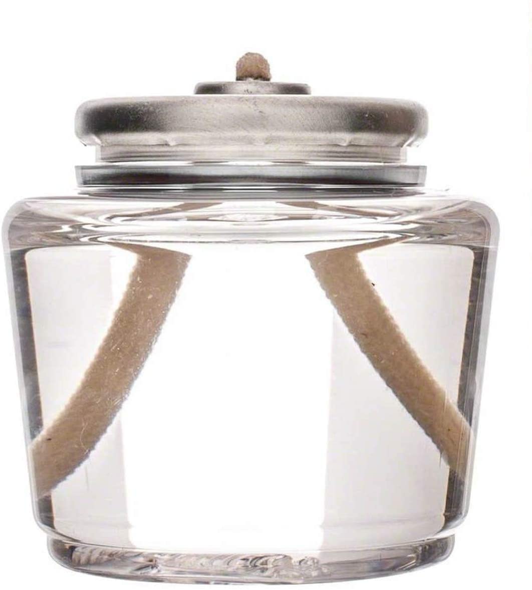 D'light Online 15 Hour Liquid Votive Candles Disposable Fuel Cells Small Oil Lamp for Events, Emergency Candles, Restaurant Tables, Romantic Dinner Candles and Wedding Tables (Set of 12)