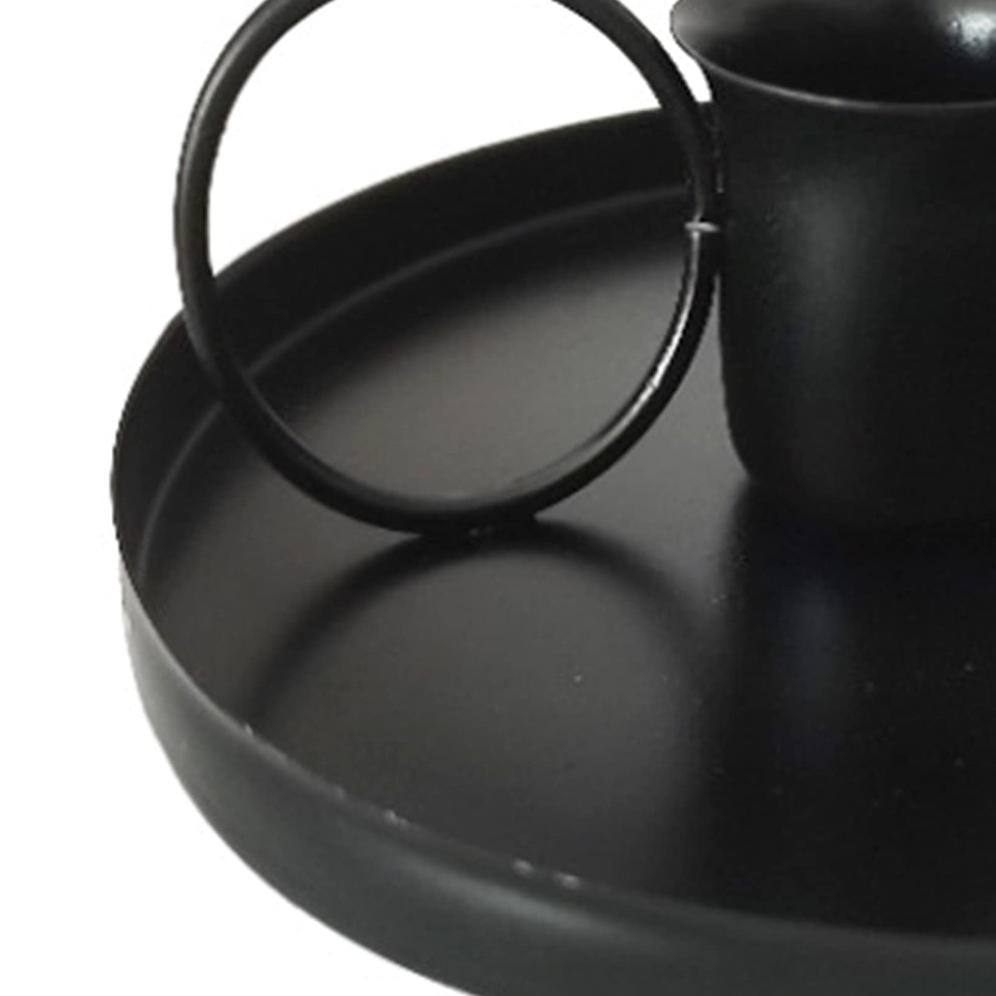 Fullbond Retro Black/golden Iron Candlestick Holders Candle Holder European Style Wear-resistant Wrought Iron Taper Candle Holder for Wedding Black