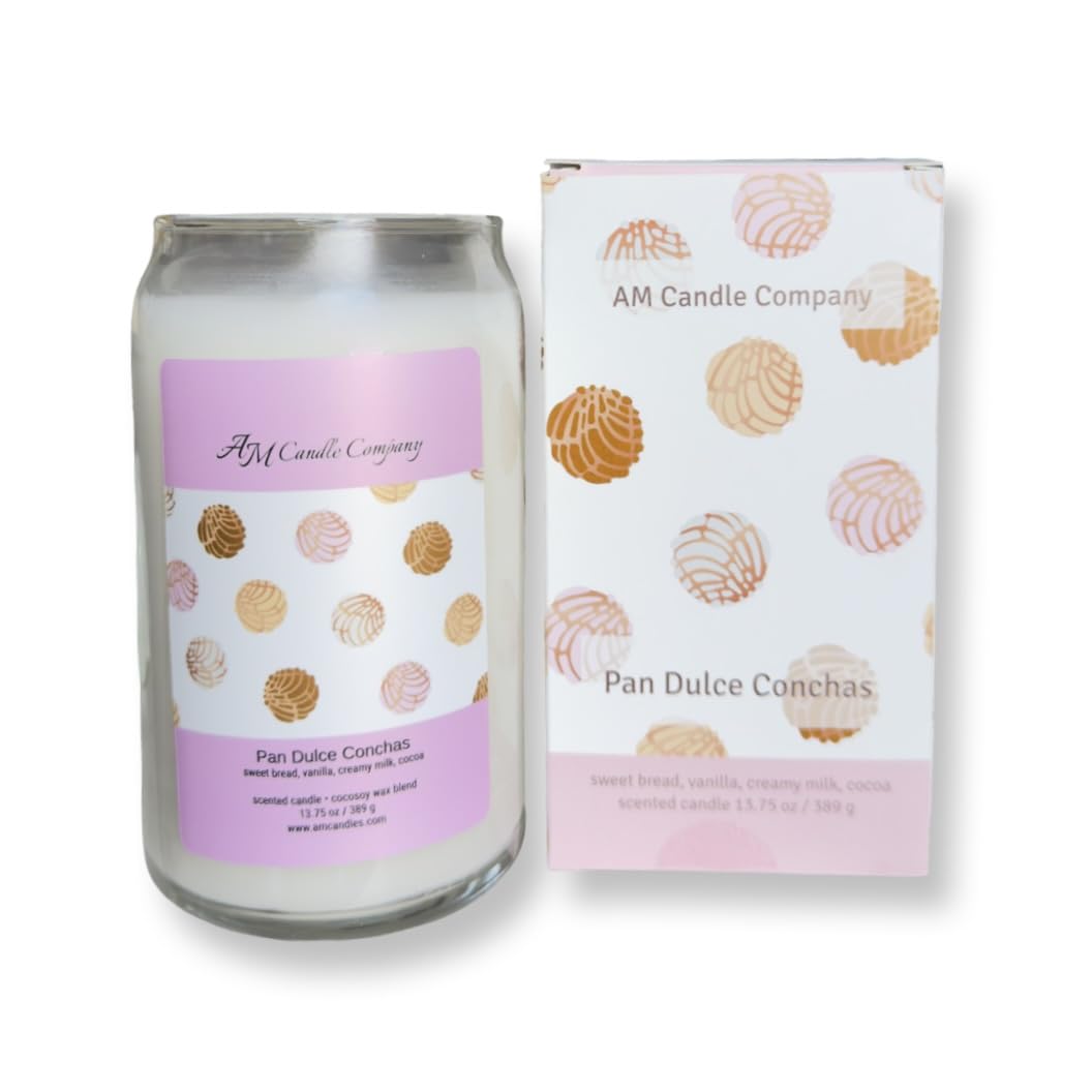 Pan Dulce Concha Bread Scented Candle