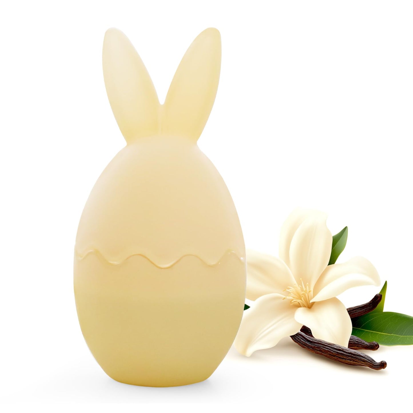 Vanilla Scented Candle, Bunny Spring Home Decor, Indoor Easter Decoration for Table Centerpiece, Gift for Women