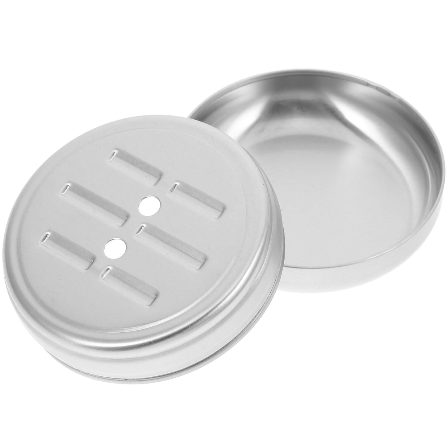 HOLIDYOYO Metal Storage Jar Candle Empty Can Food Jar Balm Can Candle Storage Jar Small Tin Box Lid