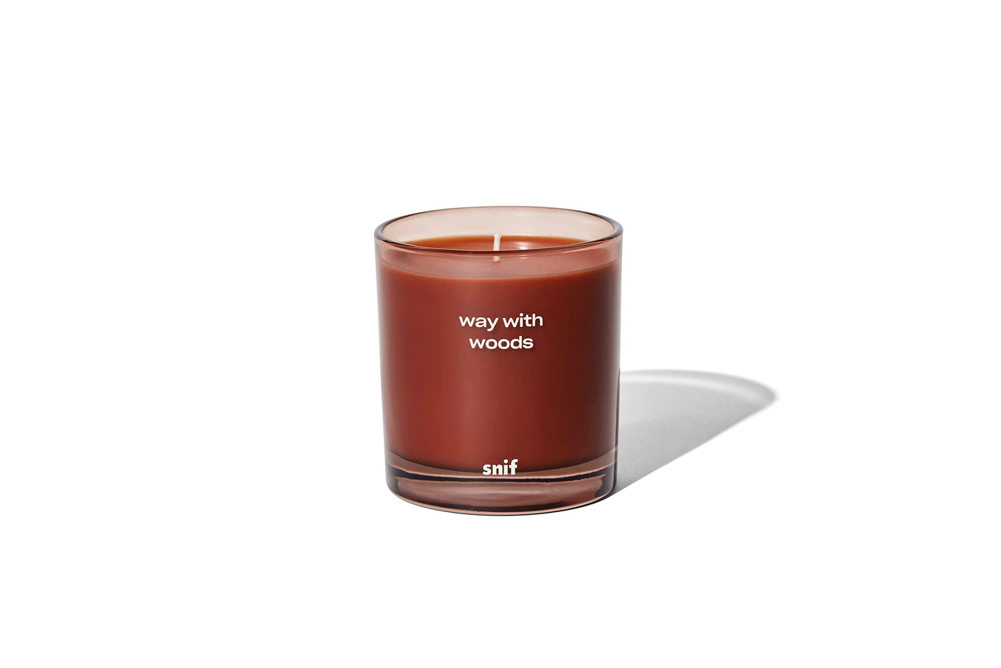 Way with Woods Luxury Scented Candle by Snif, Inviting and Crisp Scent, 200+ Hours, 100% Cotton Fiber Wicks, Soy Wax Blend, Non-Toxic, Vegan, 50 oz