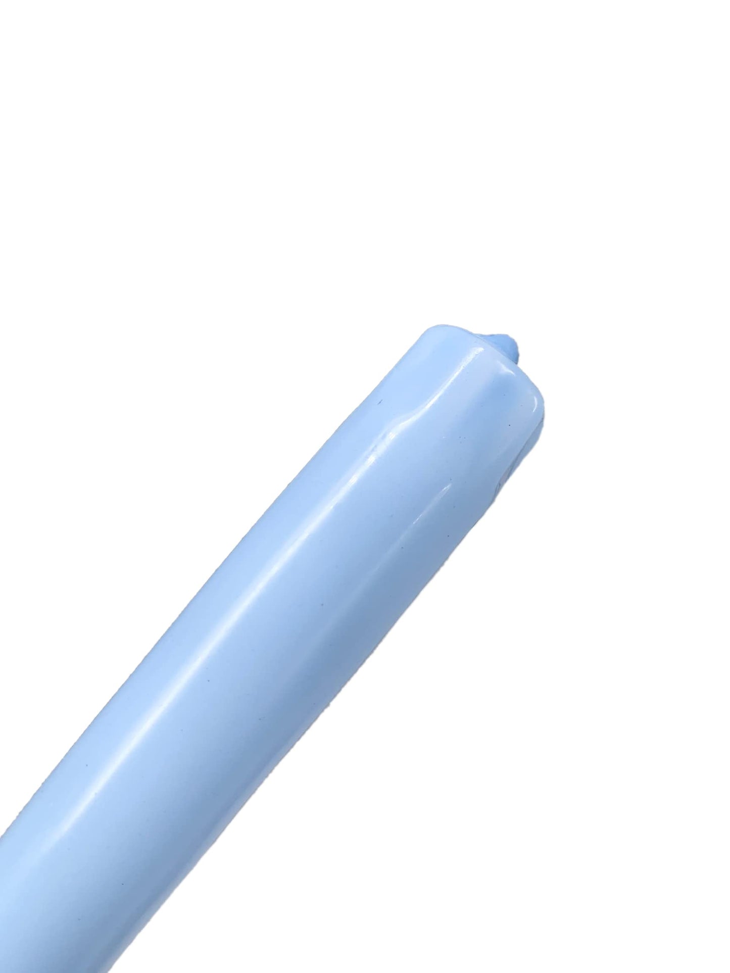 D'light Online Elegant Unscented Light Blue Taper Premium Quality Candles Hand-Dipped, Dripless and Smokeless - Set of 12 Individually Wrapped (12 Inch, Light Blue)