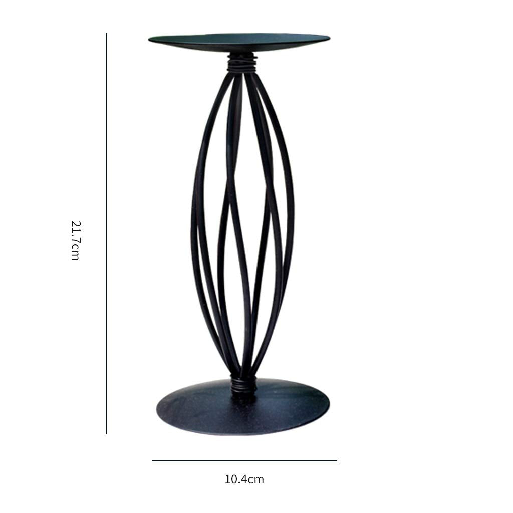 XILIN-1987 Candle Holderss Simple European Candle Holder Romantic Retro Wedding Props Wrought Iron Home Furnishings Decorative Candlestick