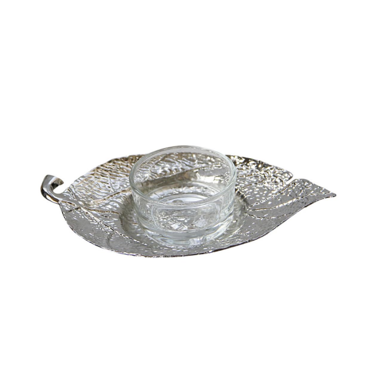 Cabilock Leaf Shape Candle Holder Creative Arab Desktop Decor for Romantic Atmosphere Design Stylish Home Accent for Parties Special Occasions