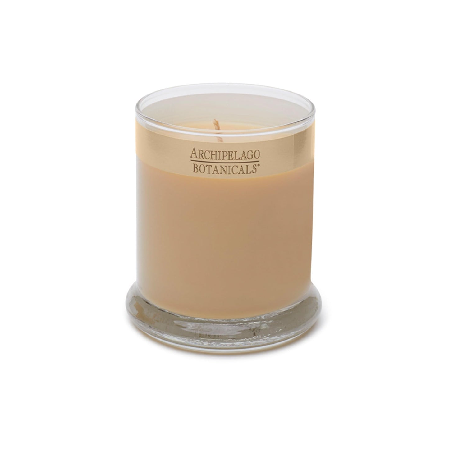 Archipelago Botanicals Kashmir Glass Jar Candle, Kashmir Vanilla, Orange Blossom and Sandalwood Scent, Lead-Free Candle Wicks, Burns Approx. 60 Hours (8.6 oz) (Pack of 2)