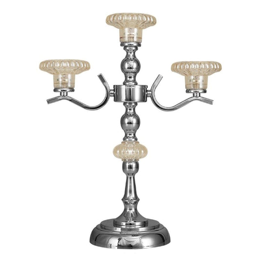 XILIN-1987 Candle Holderss Crystal Candlestick Living Room Porch Restaurant Study Decoration Desktop Candle Holder Decorative Candlestick (Size : B)