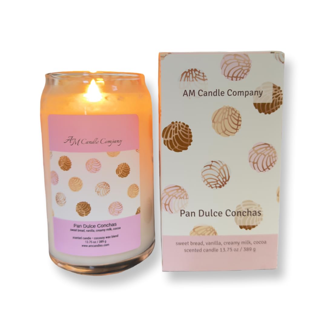 Pan Dulce Concha Bread Scented Candle