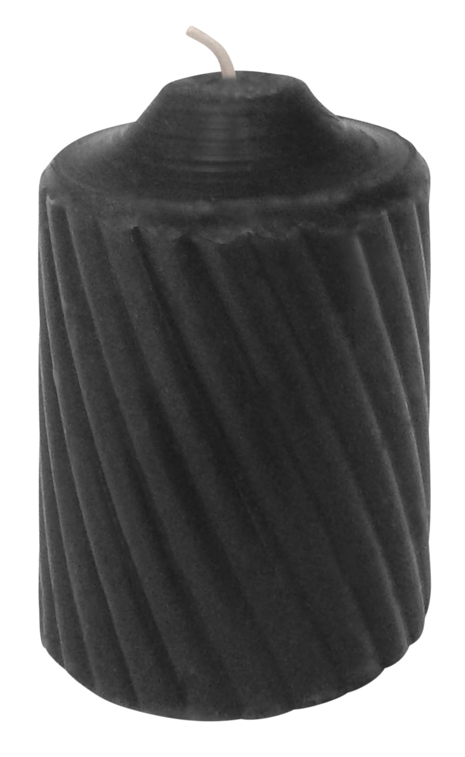 Generic 15 Hour Lightly Scented Votive Candles with a Textured Surface 19 Candles Per Box Made in The USA (Black/Night Magic Scent)