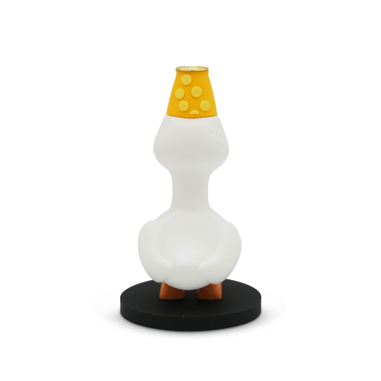 GOOFBALLS Funny Birthday Candle Holder – Humorous Party Decoration & Gag Gift – Quirky Cake Topper for Adults & Friends - Silly Goose