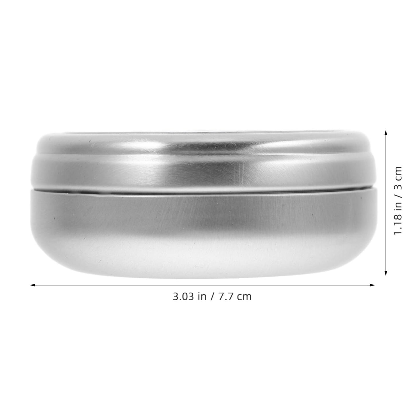 HOLIDYOYO Metal Storage Jar Candle Empty Can Food Jar Balm Can Candle Storage Jar Small Tin Box Lid