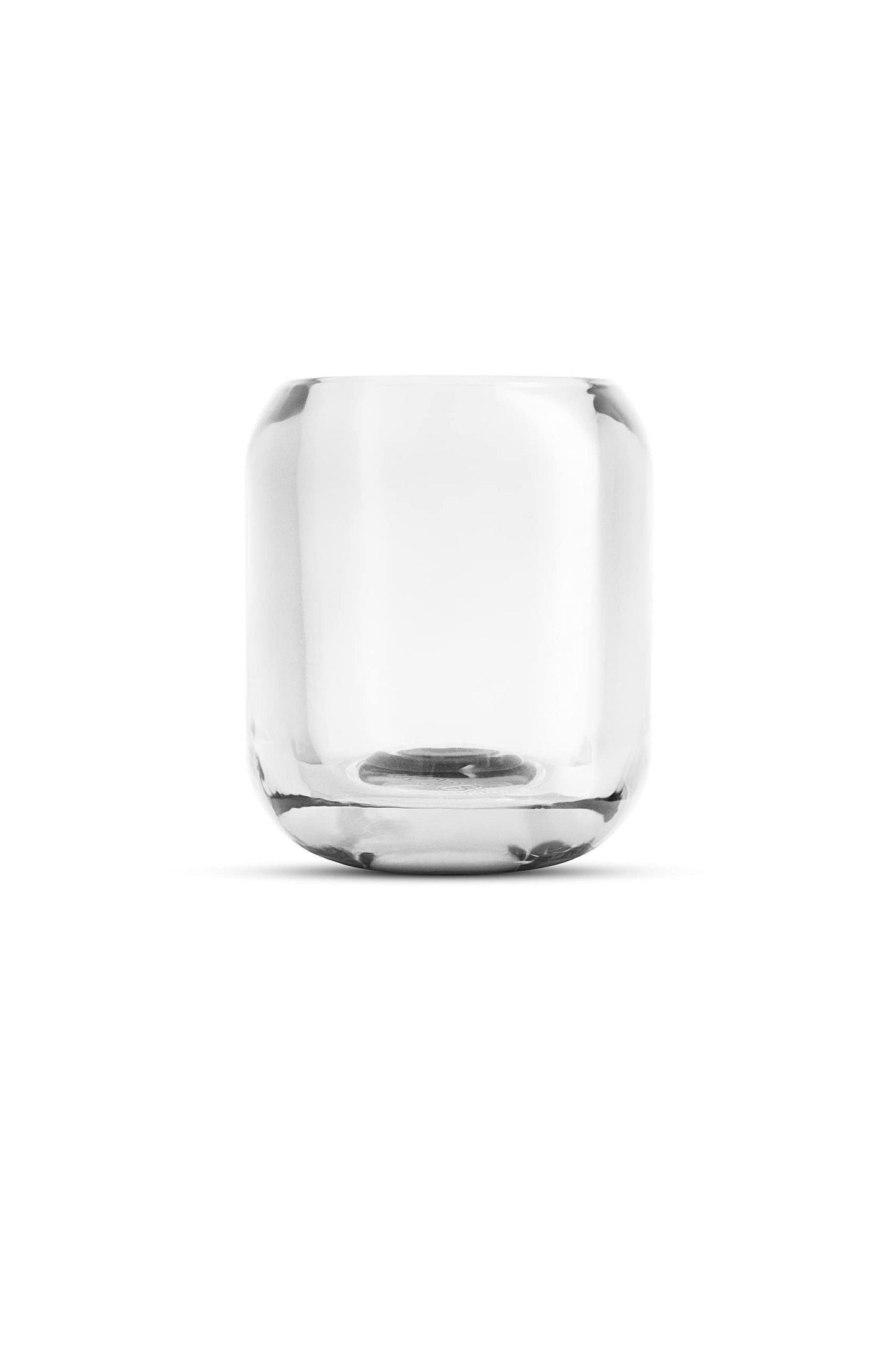 EVA SOLO Acorn Glass Candle Holder Clear Decorative Tea Light Holder Made of Coloured Glass Clear