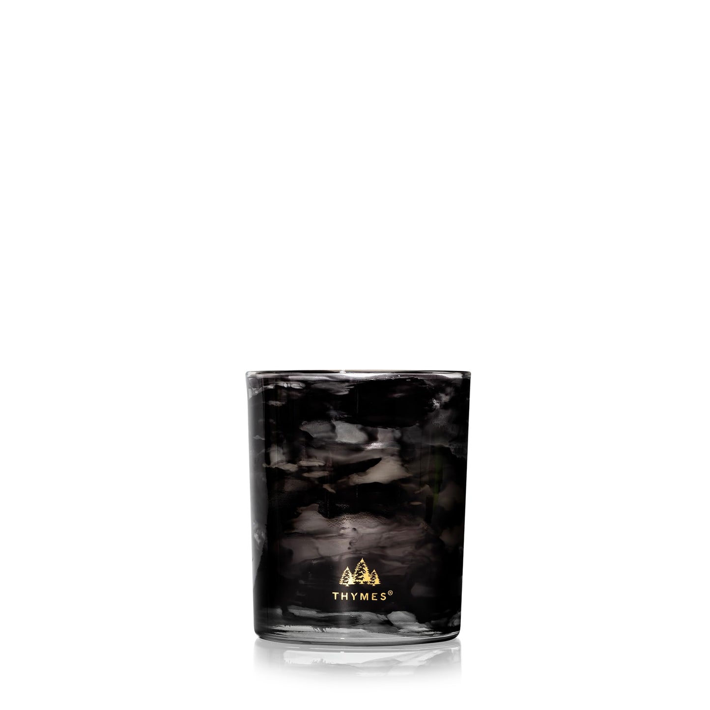 Thymes Noir Woods Scented Candles for Home Decor – Notes of Fresh Evergreen, Smoky Wood & Golden Amber – Luxury Home Fragrance Gifts for Women & Men – Burns Up to 40 Hrs (Boxed Votive Candle, 6.5 oz)