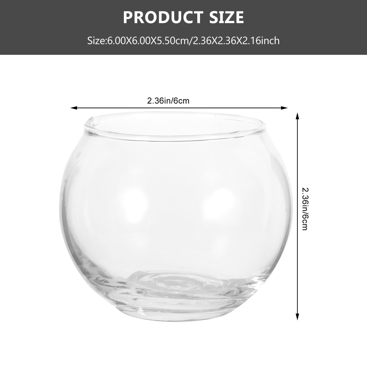 SEWACC 2pcs Glass Tealight Candle Holder Round Clear Votive Candle Holders for Table Centerpieces Wedding Party Decoration