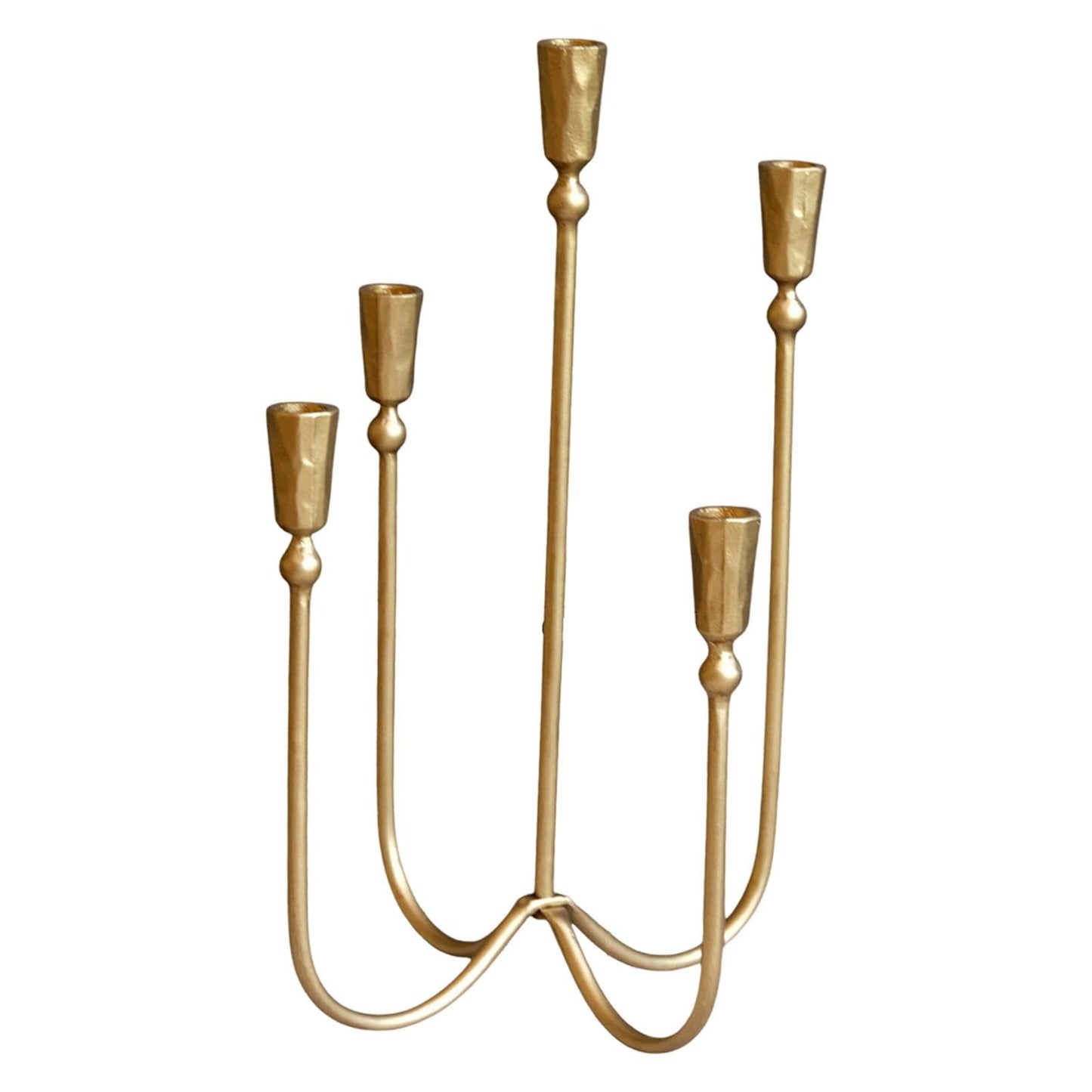 TrnAAs 5 Head Candle Holder Candlestick Home Decor Retro Style Versatile Wedding