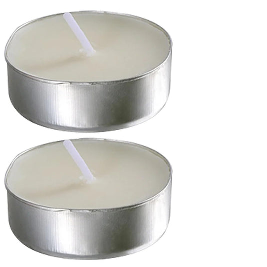 Scented Tealight Candles 50Pcs Scented Vanilla Round Small Household Romantic Smokeless Tealight Candles for Home Decor Long Lasting