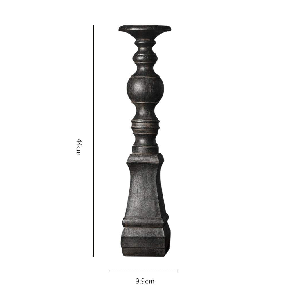 XILIN-1987 Candle Holderss Classic Candlestick Candlelight Dinner Living Room Cafe Decoration Retro Candlestick Decorative Candlestick