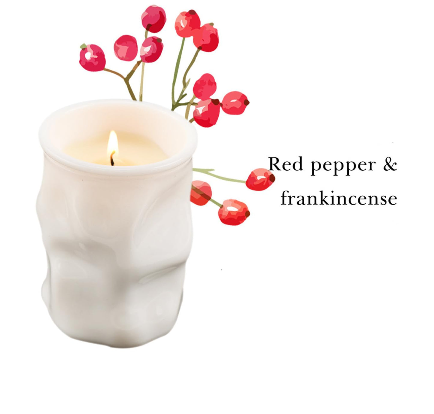 Scented Candle Chakra Ceramic Cup Shape,300G Aroma Soy Wax Greek Aesthetic Prayer Decorative Candle for Table Photo Prop,Prefect Gift for Meditation Stress Relief Mood Boosting Bath Yoga