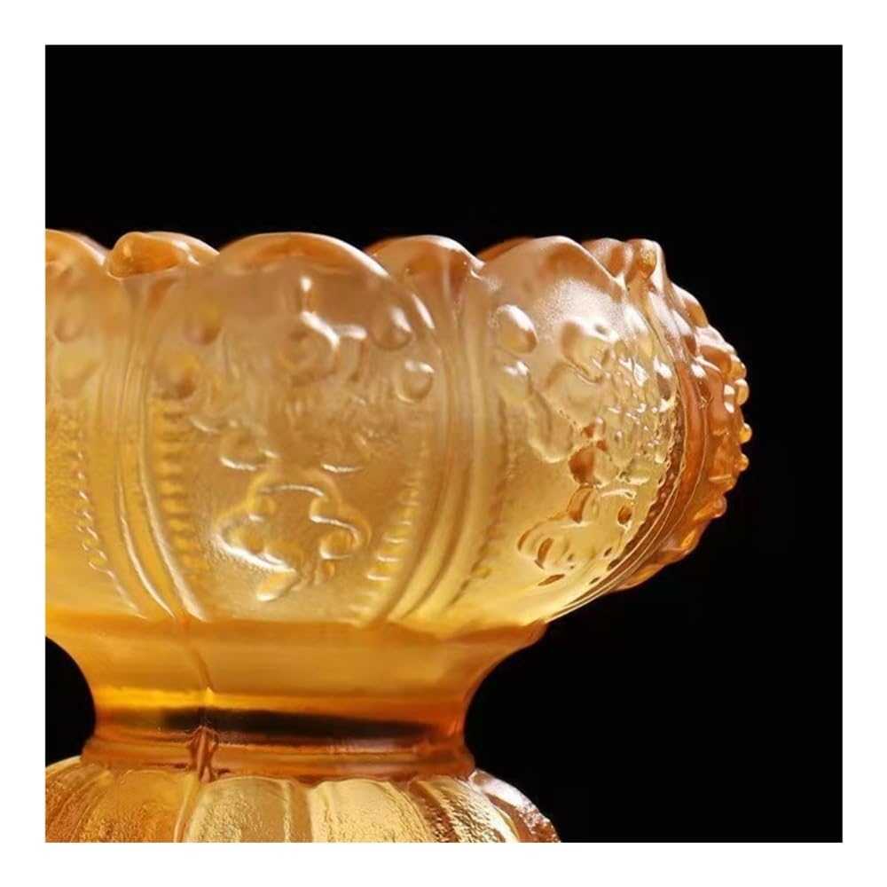 Candle Holder Colorful Glass Candle Holder - Home Table Decor