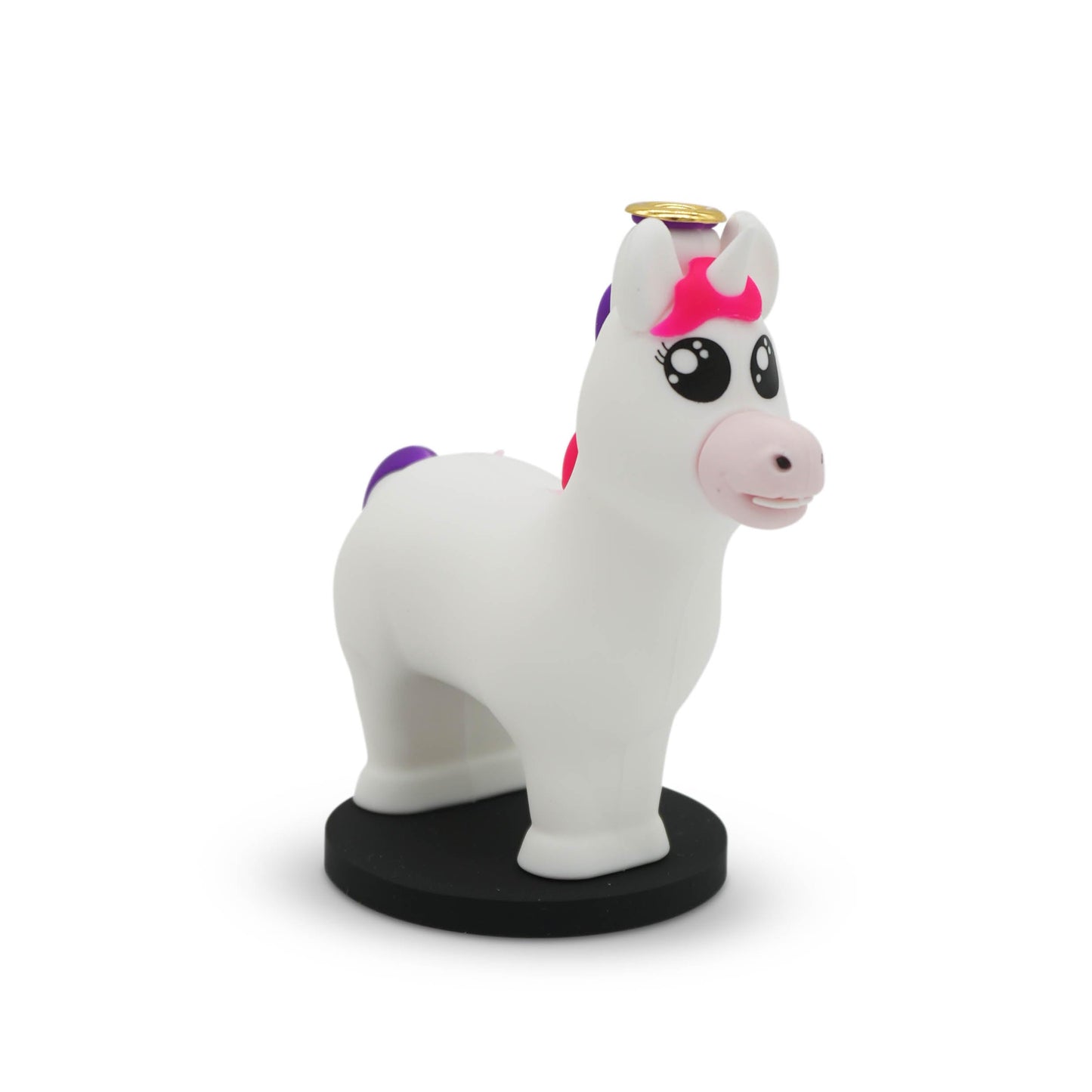 GOOFBALLS Birthday Candle Holder – Hilarious Novelty Party Decoration & Gag Gift for Friends, Family, and Coworkers – Small Joke Candle Stand for Cakes- Unicorn