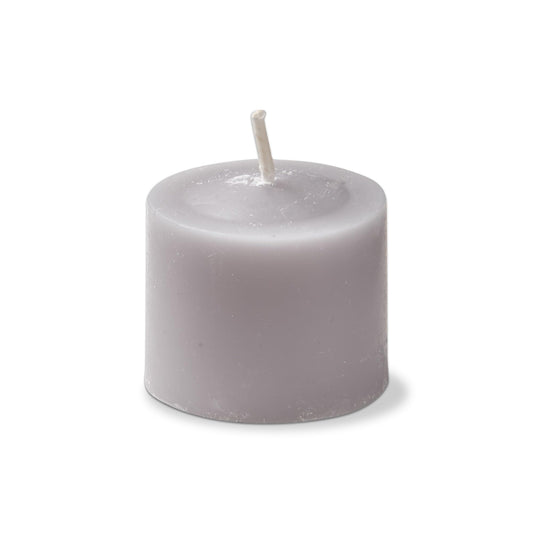 tag Color Studio Votive Candles Set of 12 Grey Smokeless Paraffin Wax Burn Time 5 Hrs. Votive Gray