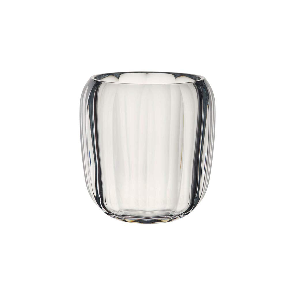 Villeroy & Boch Coloured Delight Hurricane Lamp/Small Vase : Clear, 6 in, Crystal Glass, Clear