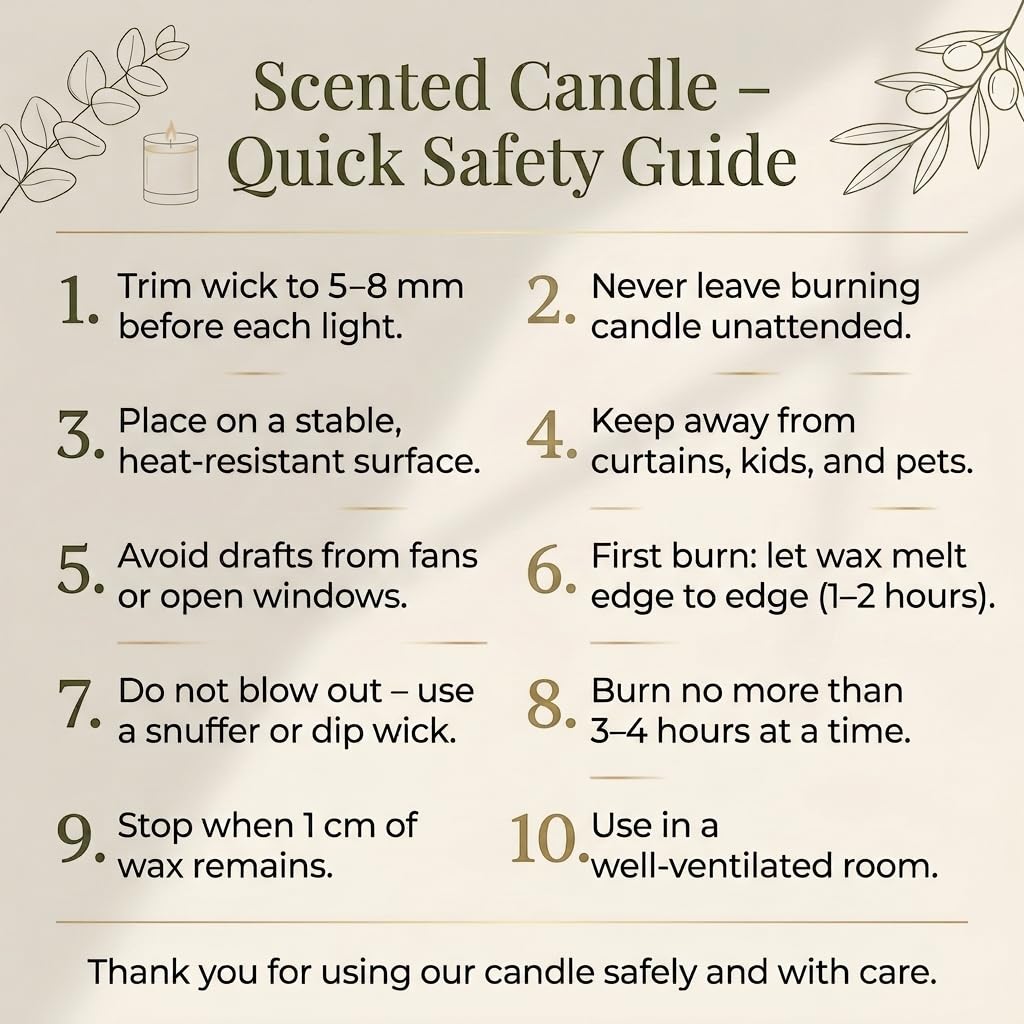 4-Pack Soy Candle Gift Set, Natural Aromatherapy Candles - Sea Salt Sage, Fig Fir, Lavender Eucalyptus, Velvet Rose, 5oz Each 150 Hour, Aromatherapy Candle Gift Set for Home, Relaxation & Spa
