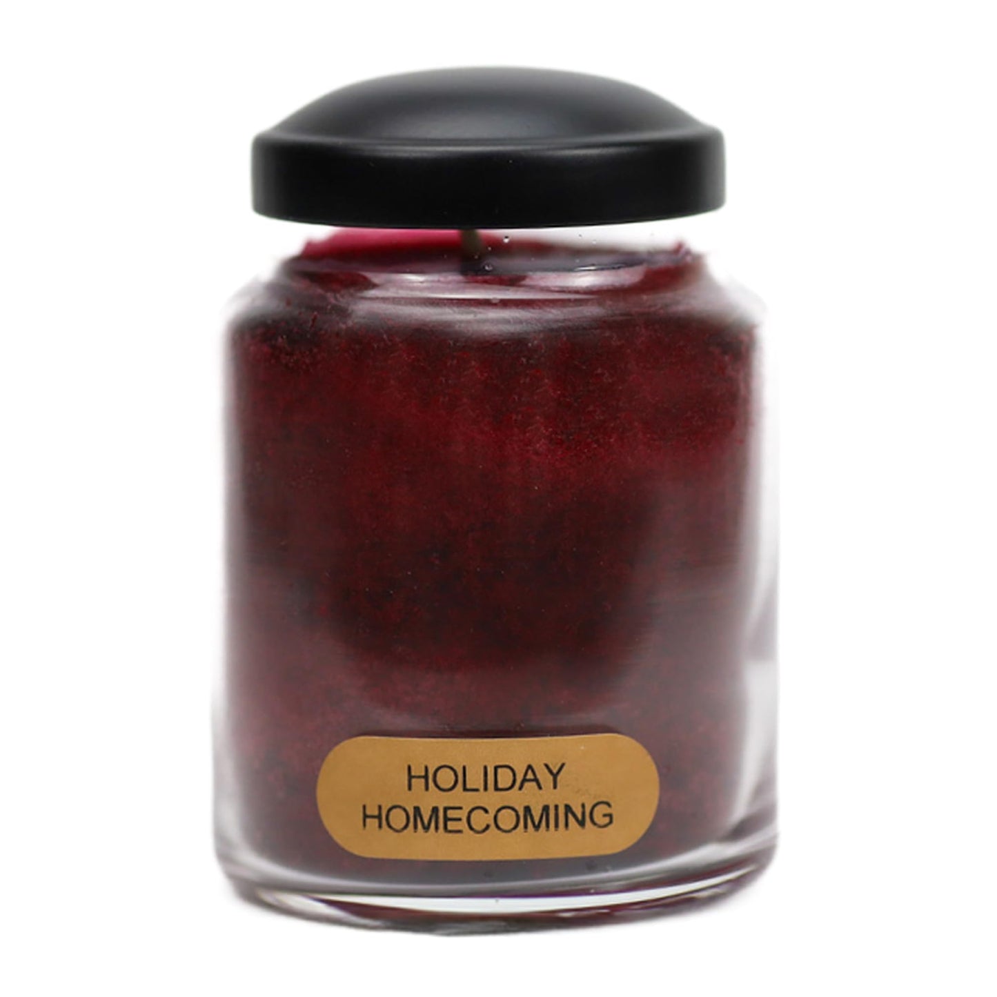 A Cheerful Giver - Holiday Homecoming Baby Scented Glass Jar Candle (6oz) with Lid & True to Life Fragrance Made in USA