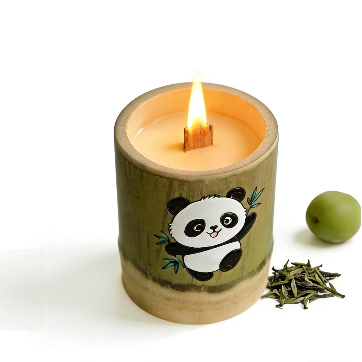 WJeffloom Premium Scented Soy Wax Candles Set - Long-Lasting Aromatherapy with Plum Fruit Fragrance for Home Bedroom Bathroom Decor & Gifts