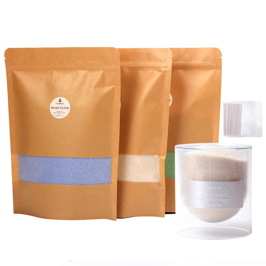 CandHeal Pearled Candle Sand Kit,3.3 lb Scented Candle Sand with Wicks,DIY Candle Making Kit