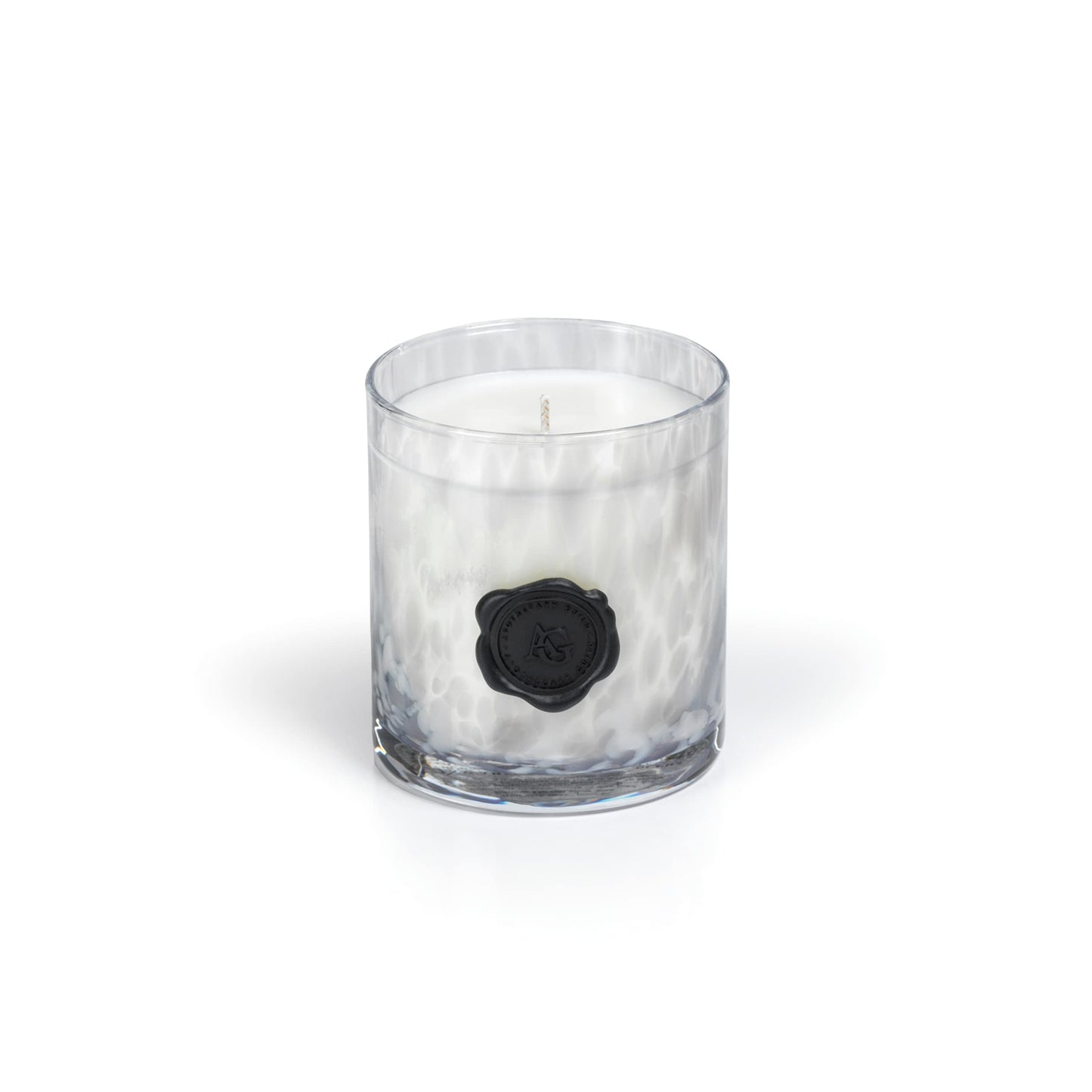 Zodax Apothecary Guild Scented Opal Glass Jar Candle in Gift Box- 11 oz - Lemon Peel, Lavender & Tarragon