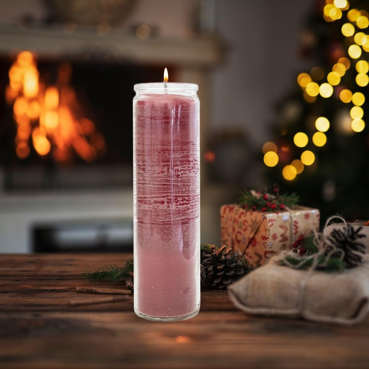 Solid candlelight available colours (red)