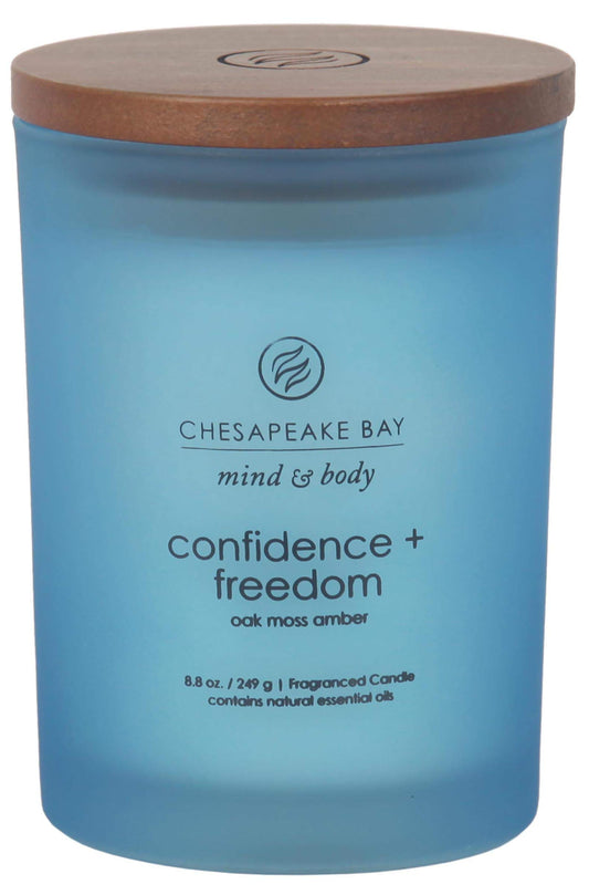 Chesapeake Bay Candle Scented Candle Confidence + Freedom (Oak Moss Amber) Medium Home Décor