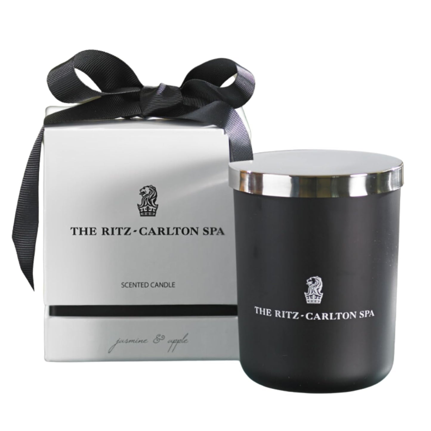 The Ritz-Carlton Spa Jasmine and Apple Candle - Notes of Jasmine, Apple, and Sweet Pea - 8.5 oz.