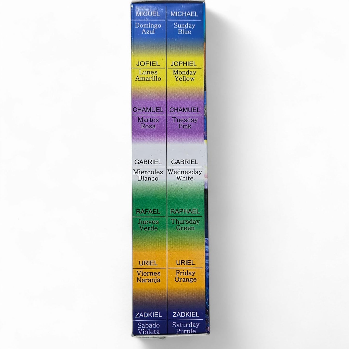 7 Archangels Candle – Multi-Color Spiritual Candle for Protection, Guidance, and Energy Alignment