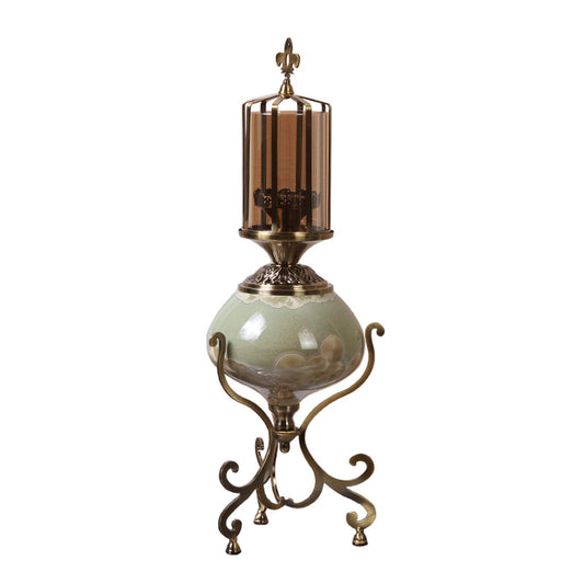 XILIN-1987 Candle Holderss Chinese Retro Candle Holder， Candlesticks for Home Decor Centerpiece - Perfect Centerpieces for Weddings, Parties and Home Decor Decorative Candlestick