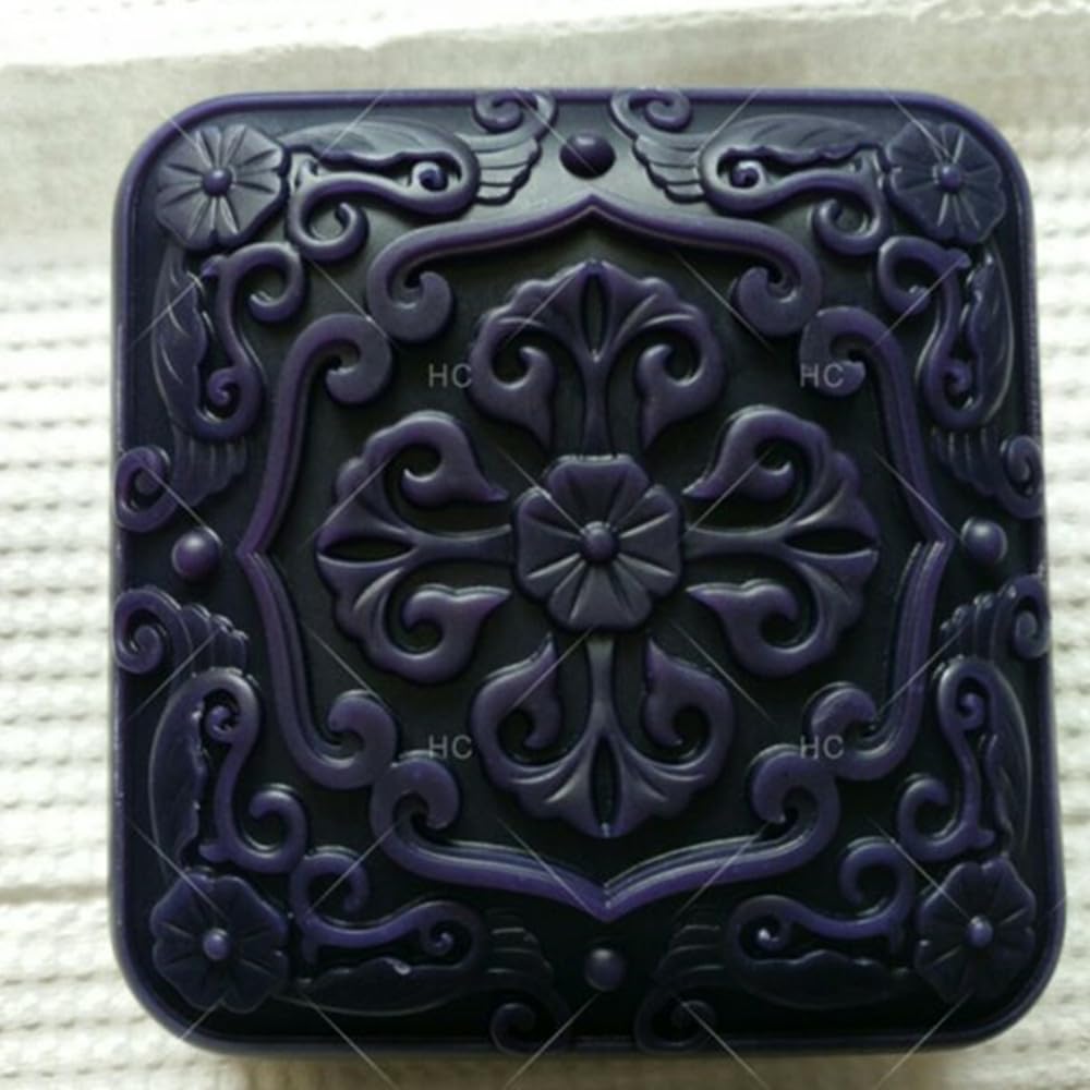 Flower Silicone Soap Molds Soap Molds for Soap Making Silicon Molds for Soaps DIY Craft Handmade Soap Candle Plaster Resin Mould (14182)