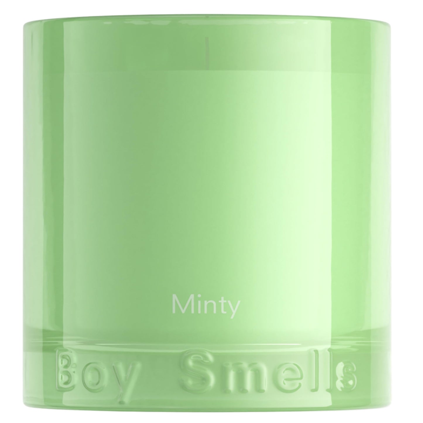 Boy Smells Mint Candle - 8.5 oz Fancy Candle with Ginger, Wild Mint, and Cedarwood- Up to 50-Hour Burn - Cotton Wick