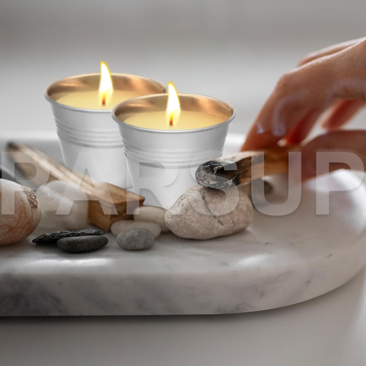 12PCS Citronella Candles - Garden Citronella Scented Candles Outdoors, 120-180 Hours Burning, Natural Soy Wax, Portable Jar Candle Gift Sets for Home Patio Yard Indoors, Balcony, Camping