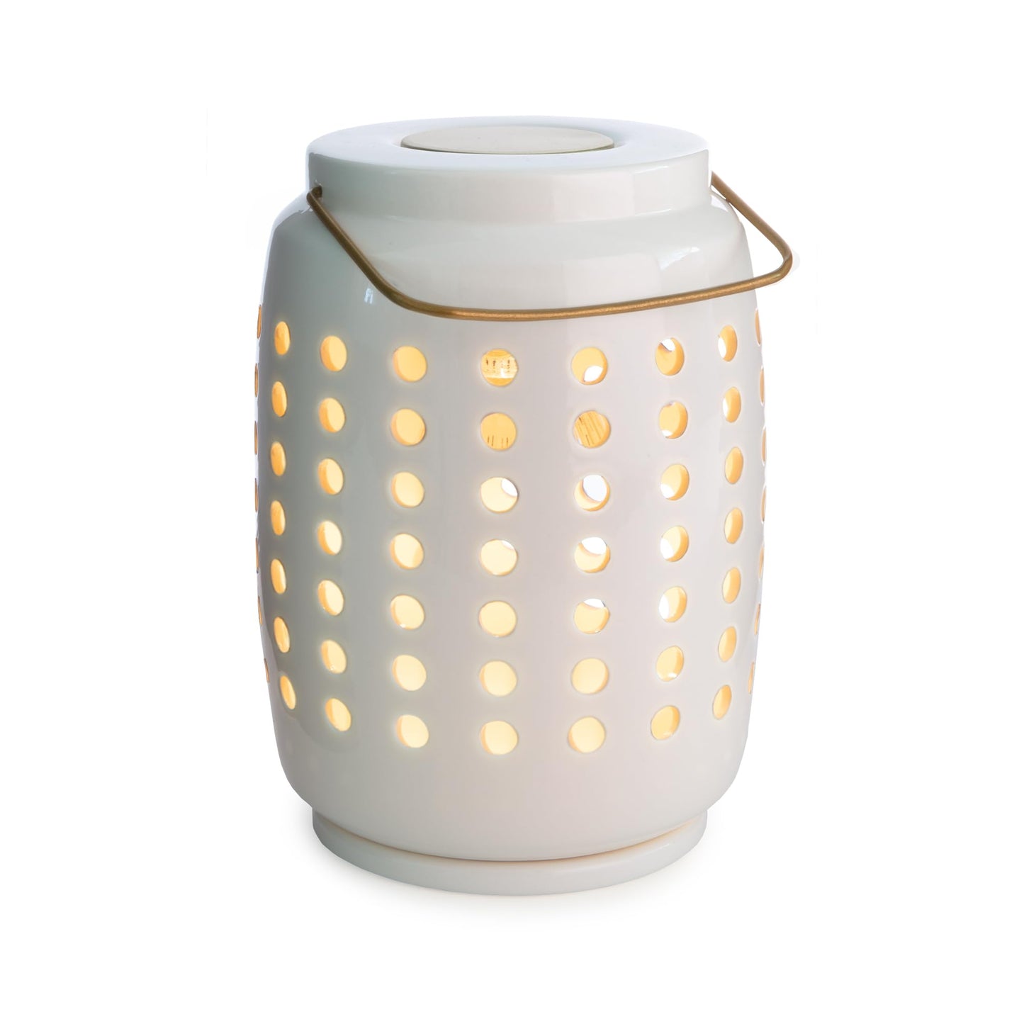 Candle Warmers Etc. Chelsea Lantern Canopy Illumination Warmer – Use with Any Wax Melts