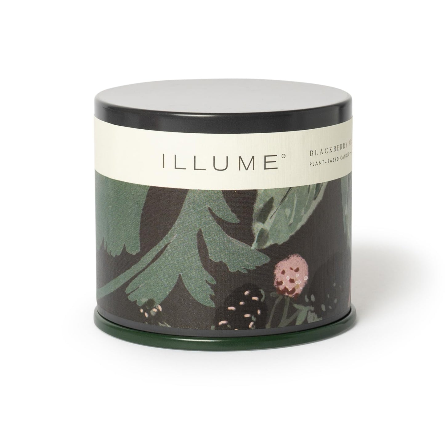 Illume Beautifully Done Essentials BlackBerry Absinthe Vanity Tin Scented Candle