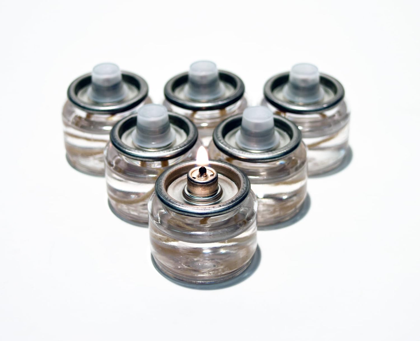 Disposable Liquid Wax Candles, 8-Hour, 32-Pack, Used for Creating Ambiance Lighting at Restaurants and Bars, On Wedding Tables and at Special Events Where Candlelight is Used