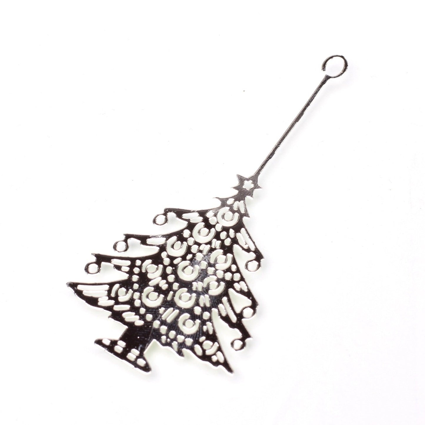 Rotary Candle Holder Spinning Candleholder Metal Small Gift (Tree)