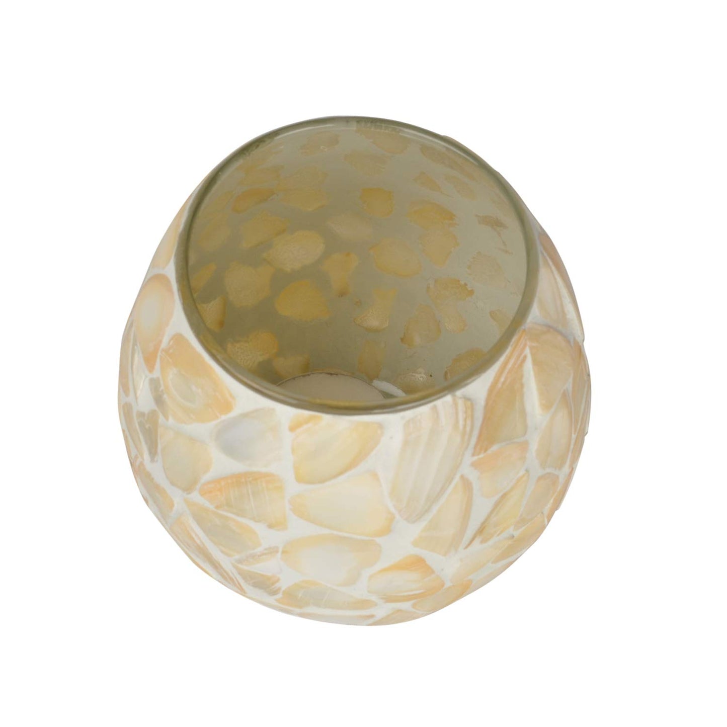 Glass Candle Holder Home & Garden Decoration Votive Light Candle Holder (4x4 Inch)